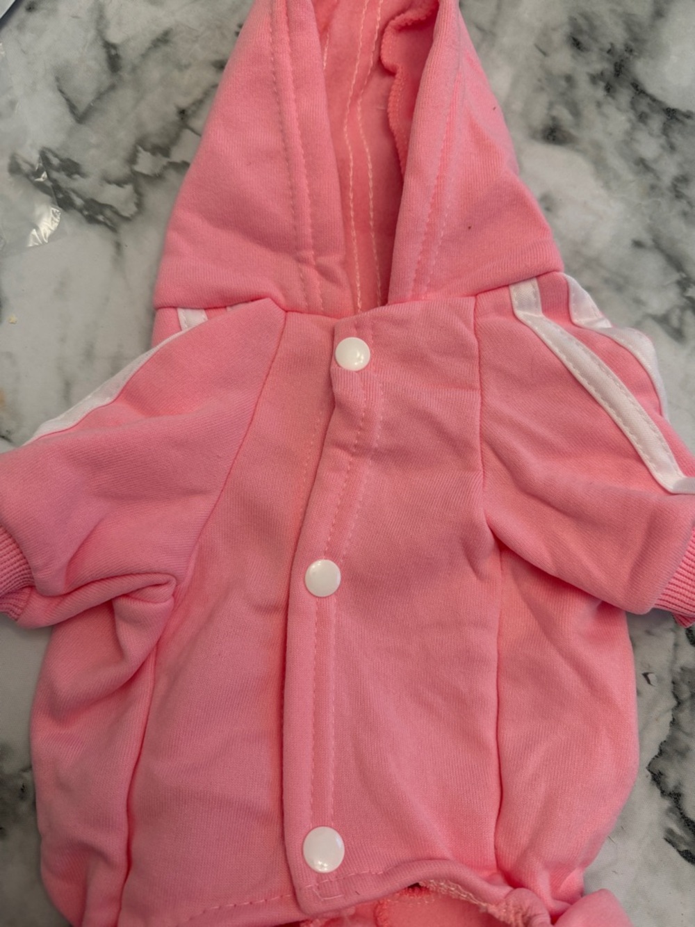 “Adidog” Pink Dog Clothes - Picture 4 of 4